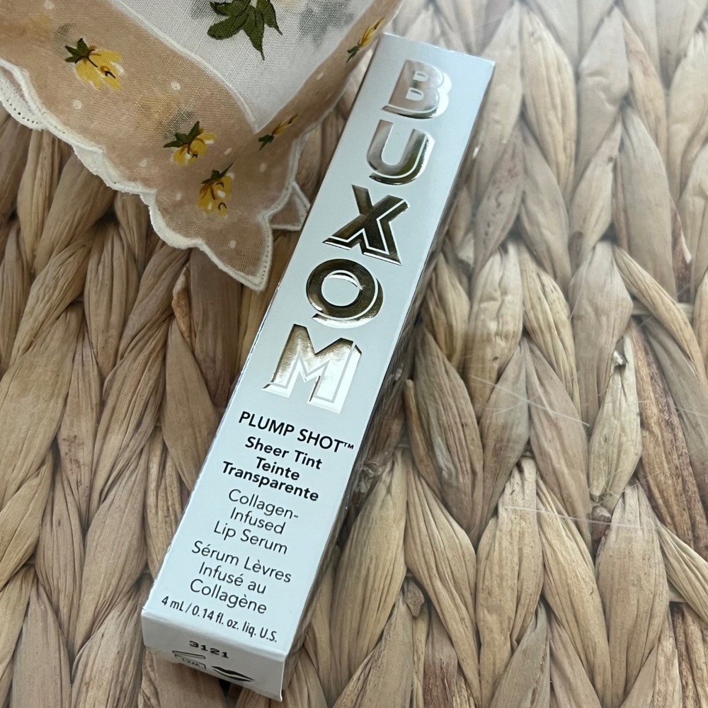 Buxom Plump‎ Shot Collagen Infused Lip Serum Sheer Tint Exposed 4ml 0.14oz New